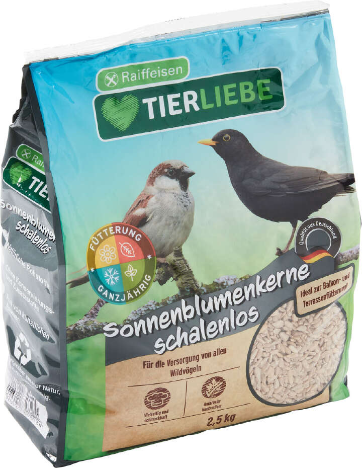 TIERLIEBE Sonnenblumenkerne schalenlos